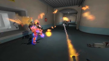 A bug report to Valve called "A triple kill with a double reflect"