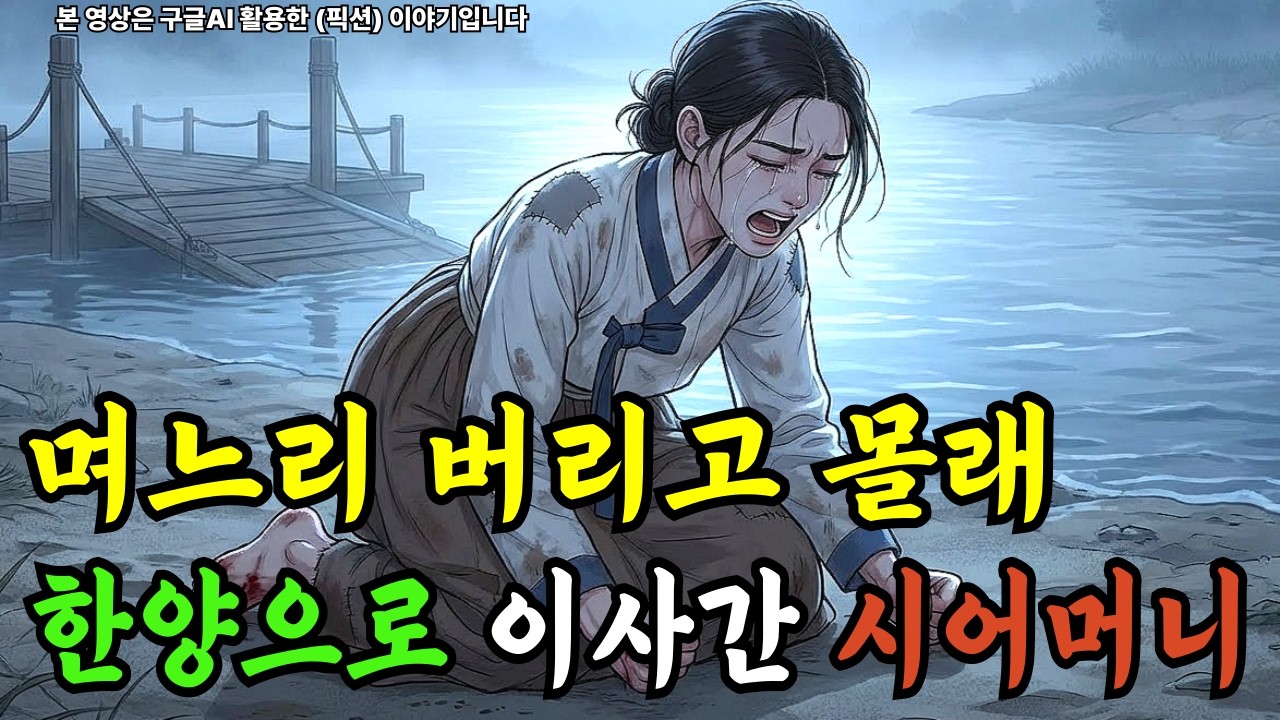 야밤도주한 시어머니와 빈집에 버려진 며느리  천 리 길 한양에서 엇갈린 두 여인의 기구한 운명과 인과응보를 다룬, 눈물과 한이 서린 조선시대 여인 성공기..
