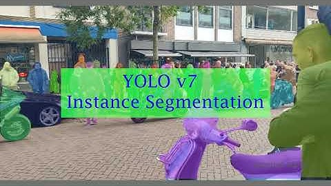 YOLO v7 Instance Segmentation