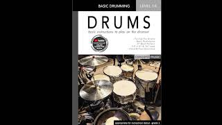 Basic Drumming Level 1A Track 2 (8th Beat) Full