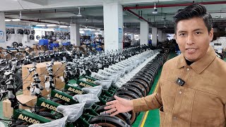 Descubrí las fábricas CHINAS de bicicletas ELÉCTRICAS