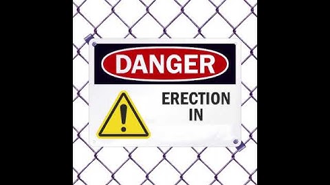 ERECTION IN PROGRESS