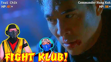 Scorpion & Sub-Zero REACT - BLACK MASK With Health Bars (Final Fight W/ Jet Li) | MK11 PARODY!