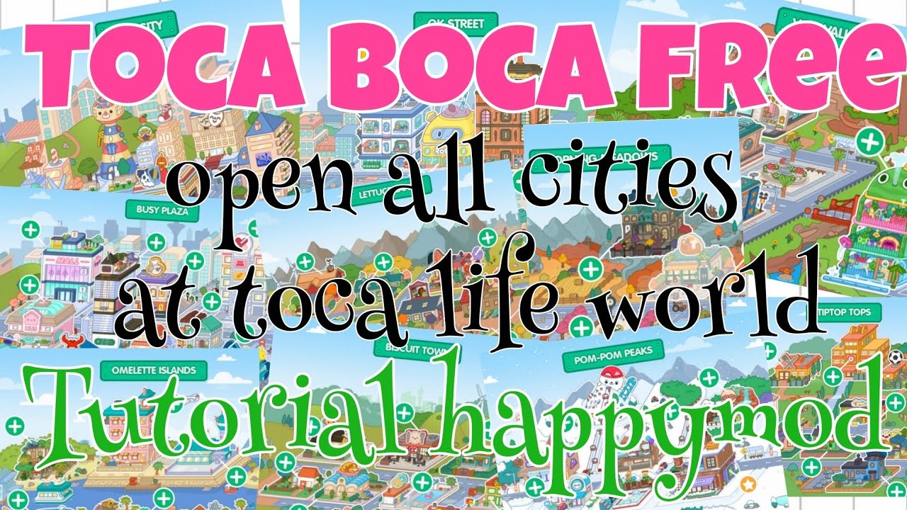 Exploring the Joyful World of HappyMod Toca Boca Apps