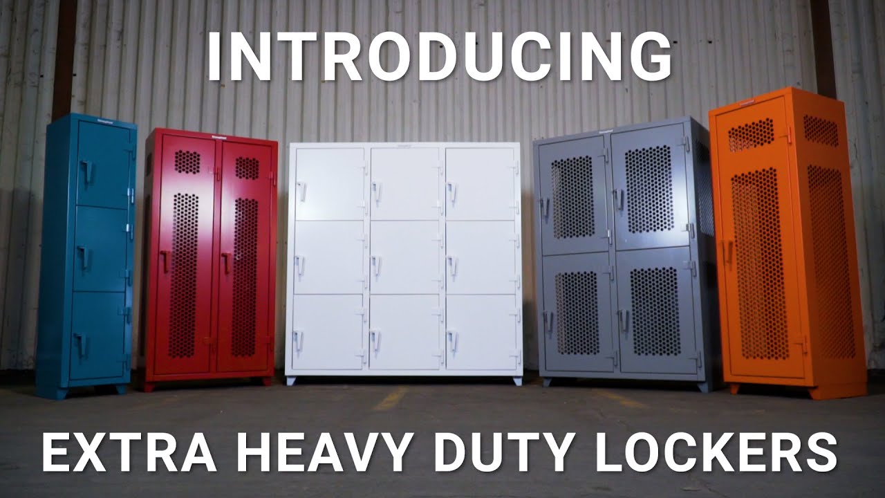 Extra Heavy Duty Lockers - Strong Hold