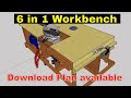 6 in 1 WORKBENCH ( MASTER PLANS )