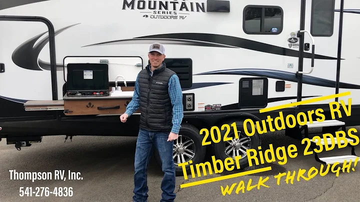 New 2021 Outdoors RV Timber Ridge 23DBS Mountain Series Four Season Trailer Walk Through