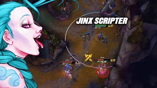 League Of Legends Jinx Script Gameplay - Insane