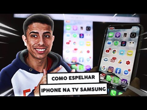 Vídeo: Como faço para conectar meu iPhone 7 à minha Samsung Smart TV?
