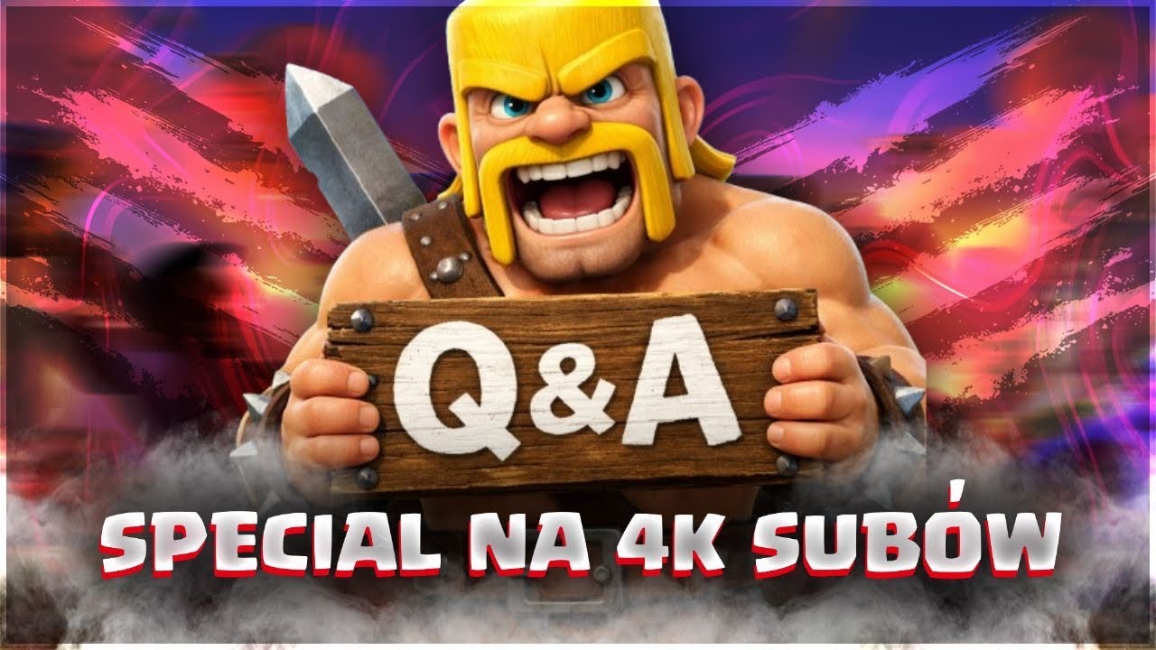 🎄Świąteczne Q&A🎄 - SPECIAL NA 4K SUBÓW!🥳 | CLASH OF CLANS