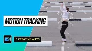 How to Stick Text & Effects to Moving Objects (Motion Tracking) | PowerDirector Tutorial screenshot 5