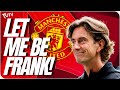 Thomas frank shock united manager target is he better varane leaves man united news