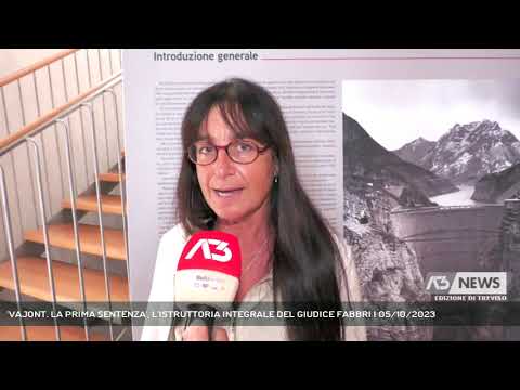 'VAJONT. LA PRIMA SENTENZA', L'ISTRUTTORIA INTEGRALE DEL GIUDICE FABBRI | 05/10/2023
