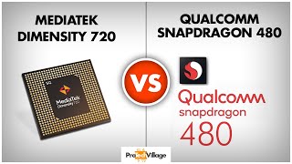 Mediatek Dimensity 720 vs Snapdragon 480  | Which is better? | Snapdragon 480 vs Dimensity 720