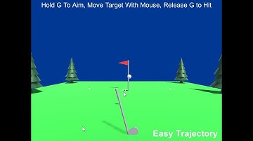 Easy Trajectory - Golfball Hitting