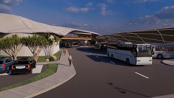 Lumion Walkthrough | Bus terminal | Design proposal