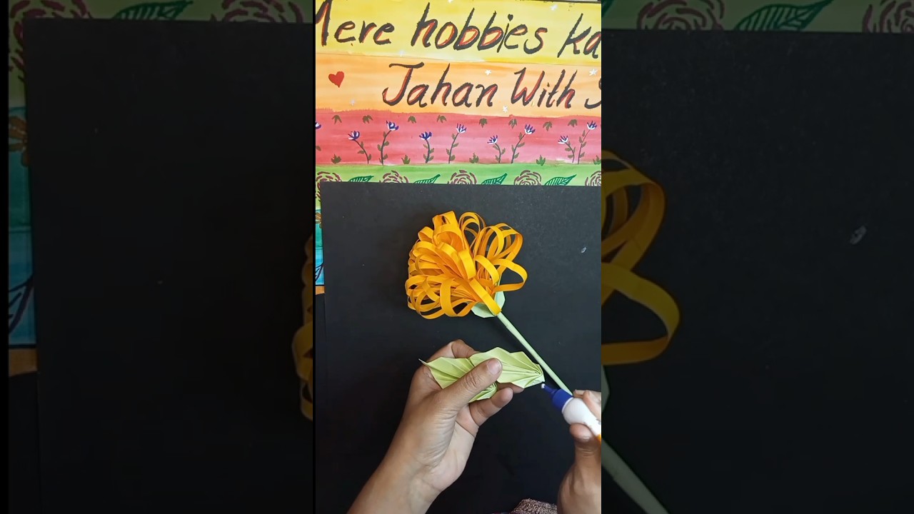Easy Craft Flower 🌼 video 