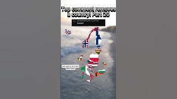 Top comment removes a country Part 20 #history #memes #shorts #countryballs #fyp #edit #mapping #map