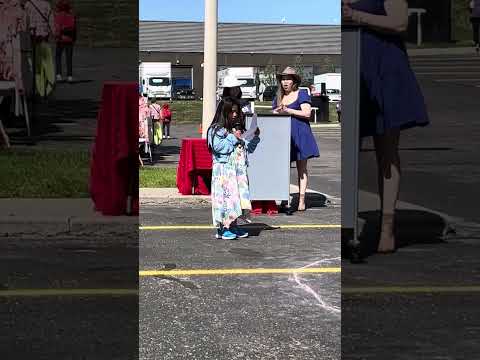 Jaydas Sing You belong with me by taylor swift @ ABM college ,Stampede Breakfast