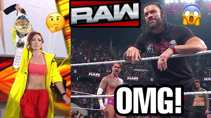 ROMAN REIGNS RETURNS! CM PUNK GOING TO SUMMERSLAM! SETH ROLLINS UPDATE? WWE RAW