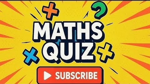 🎯 LIVE Mathematics Competition – 99% FAIL These Questions! 😱