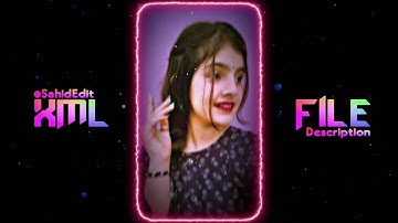 😲🥰OH GOD EK BAAR DILA DE 🥵🔥NEW TREND XML FILE 😏😎 ATTITUDE XML FILE 🥰 New  hindi for alight motion