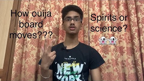 How does Ouija board moves? | Science or spirit | Ideomotor effect | Ritikhe Updates