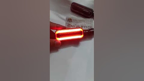 Motorcycle Indicators DRL 4pcs Set - Red/Yellow -205