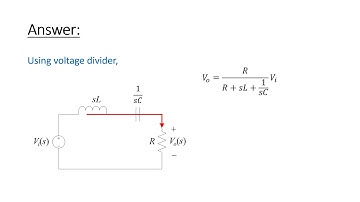 Modelling of Electrical Systems Tutorial 4