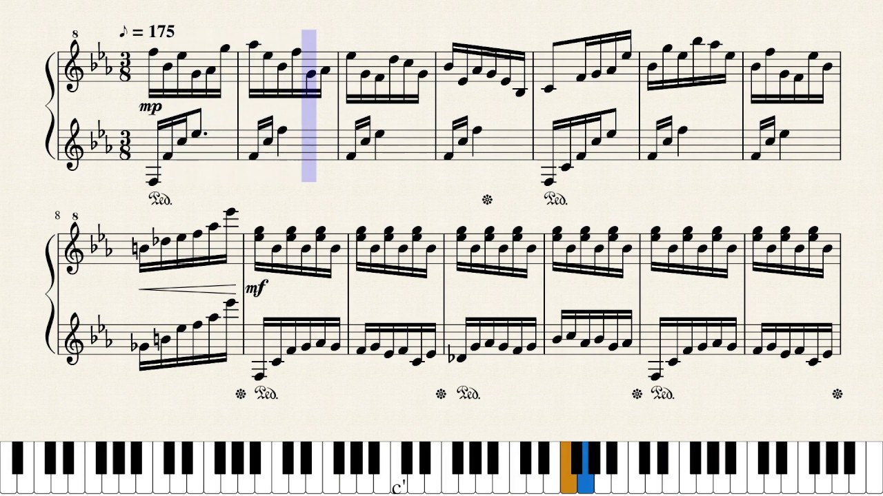 NieR: Automata - Copied City (Piano sheet music)