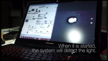 MAXMSP - light tracking project