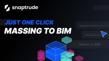 Massing to BIM with One Click