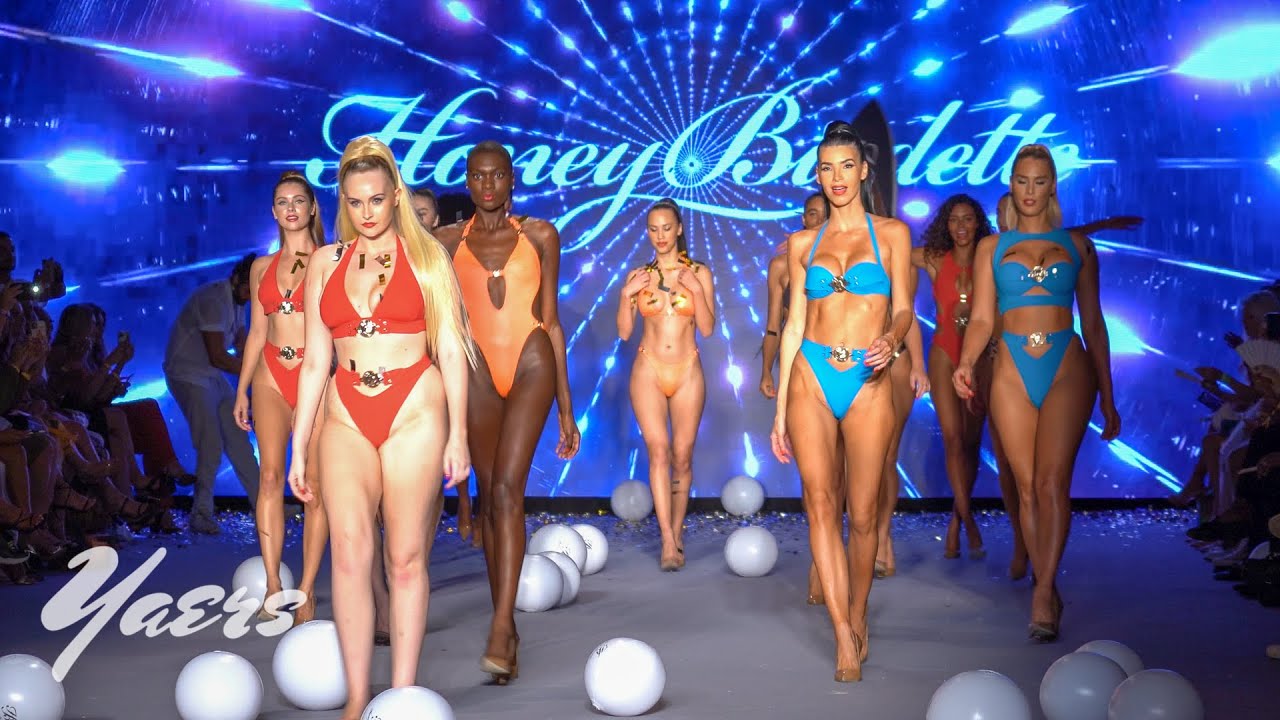 Honey Birdette Swimwear Fashion Show - Miami Swim Week 2021 - Paraiso Miami Beach - 4K