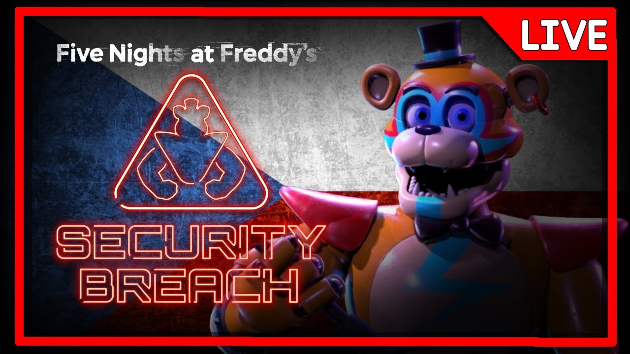 FNaF Security Breach ale ČESKY... Pokus 2 I STREAM