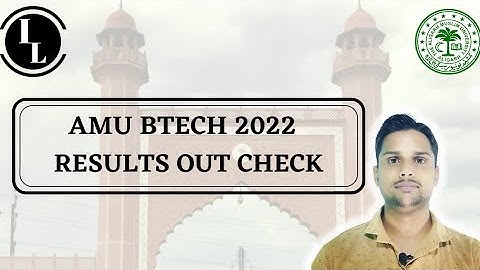 amu btech results out 2022|amueee 2022 results out