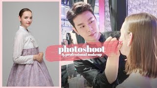 Feeling like a superstar in Seoul ⭐ HANBOK PHOTOSHOOT + PROFESSIONAL MAKEUP | Sissel AB