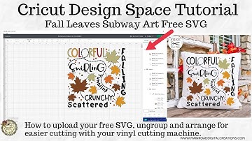 Cricut Design Space Tutorial-How to Upload & Arrange this week