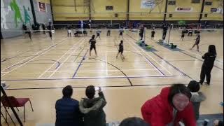 Amy Zhang/Yichen Liang VS Luna Yin/Jana 2023 Palmerston North