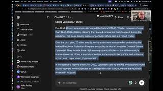 Editing  With LLMs and Other AI Tools