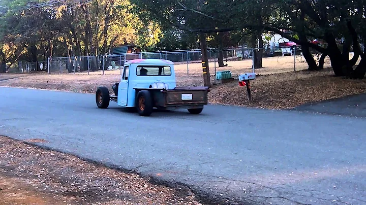 First test drive willys rat rod
