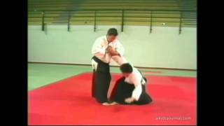 Morihiro Saito demonstrates techniques from O-Sensei's 1938 \