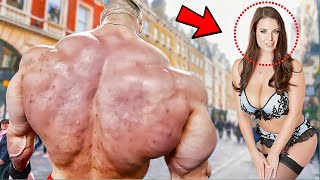 When Huge Bodybuilder Goes In public ! With Too Much Muscles 💪