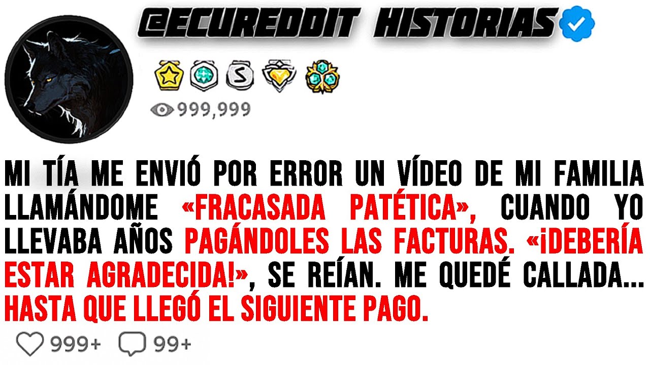 Mi Tía me Envió por Error un Vídeo de mi Familia 