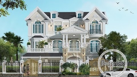 Thanh lịch biệt thự Tân cổ điển tại Hà Nội KT16117