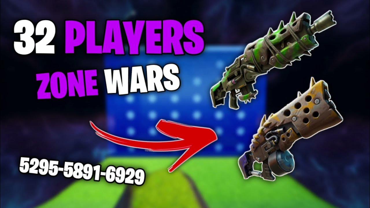 *NEW* 32 Players Zone Wars map in Fortnite Season 6 YouTube