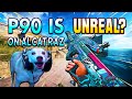 P90 &amp; AN94 20 Kills On Alcatraz (Warzone - Rebirth Island)