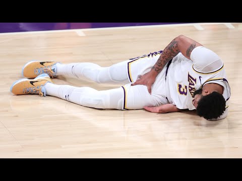 Anthony Davis injury update: Lakers star day-to-day with strained left ...