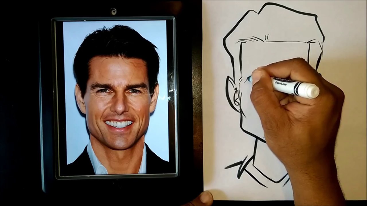 How To Draw Cartoon Of A Real Person / A one of a kind cartoon of your ...