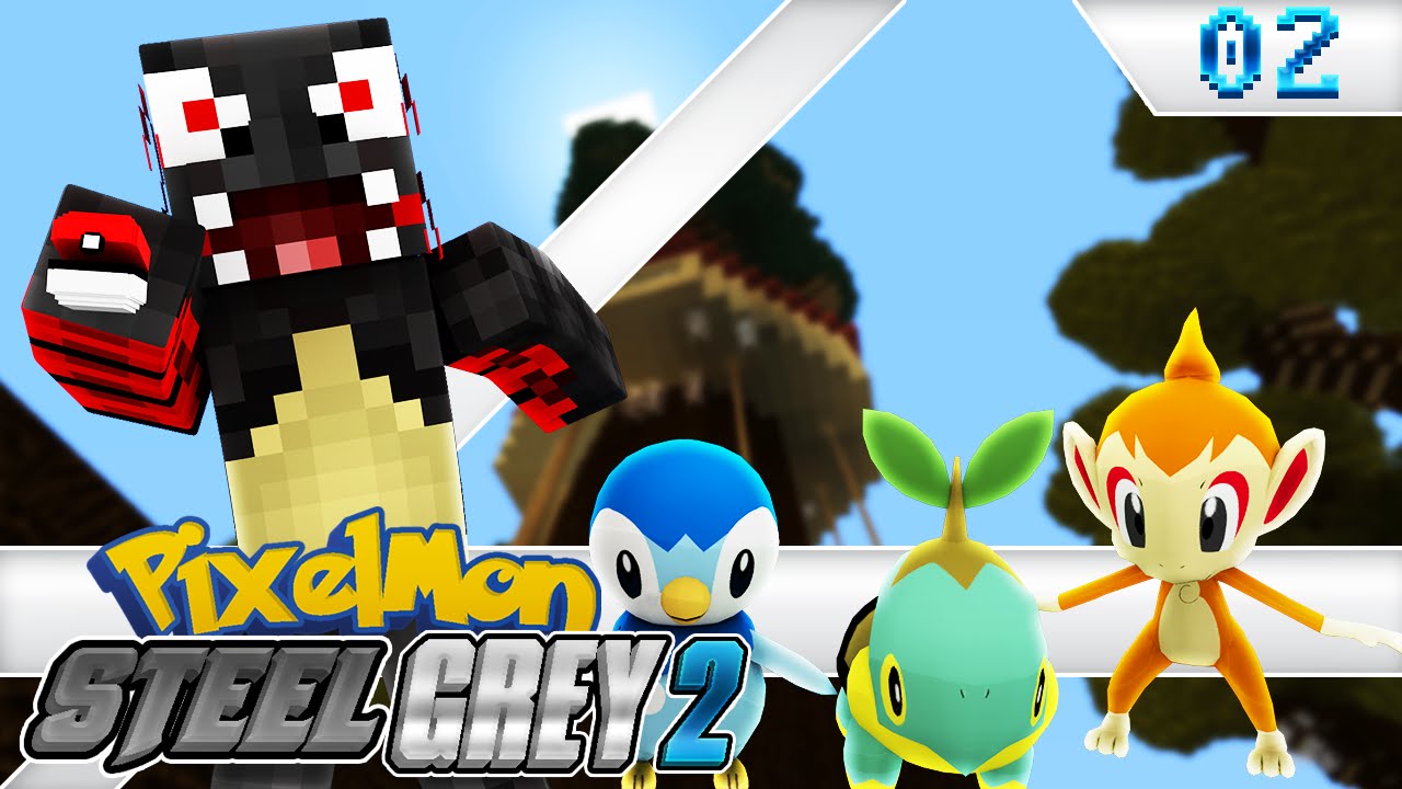 Pixelmon 4.2.2 Survival/Adventure Map - Pixelmon Steel Grey 2 - Episode 2