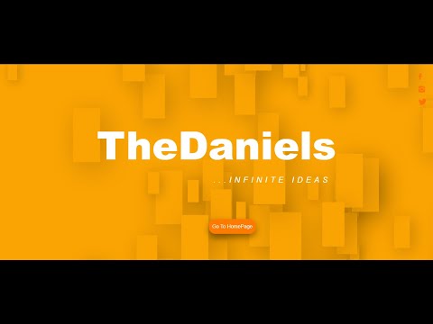 Landing Page With Animate.Js